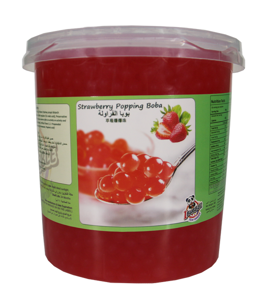 Strawberry Popping Boba 3kg